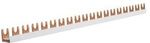 Hřebenová přípojnice 3P, 16mm²/12mod. k propojení 4 ks 3pól. přístrojů KDN380A HAGER