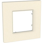 Unica Quadro rámeček 1-násobný pearl Unica MGU4.702.35 Schneider Electric