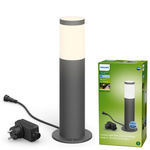 Základní sada 1ks LV LED sloupek 2700K 600lm IP44 35cm antracit Philips
