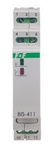Bistabilní relé on/off 230V AC/DC 16A kontakty 1P šroubové svorky 1 modul BIS-411 F&F