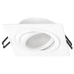 CERI 1 SQ White IP20 čtvercové zapuštěné stropní svítidlo bílé EDO777139 Edo Solutions