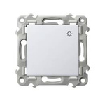 Spínač "světlo" SZAFIR White Ospel