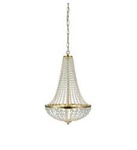 Závěsné svítidlo GRANSO 2L 40cm 2XE14 Brushed Gold Marksoljd 106119