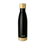 Elegantní termoláhev 500 ml černá s logem GLS