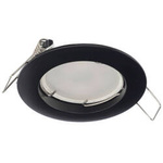 ZIVA Black IP20 kulaté černé stropní bodové svítidlo EDO777308 Edo Solutions