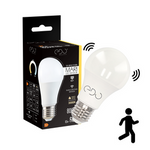 MARI LED Sensor E27 žárovka s pohybovým čidlem 8,5,W 3000K warm WW 806lm EDO777391 Edo Solutions