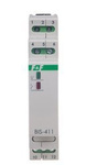 Bistabilní relé on/off, Un=230V lub 24V AC/DC, I=16A InRush(160A/20ms), kontakty 1P, šroubové svorky, 1 modul, BIS-411i, F&F