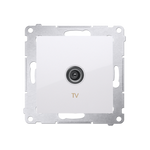 Kontakt Simon 54 Premium Bílý Anténní zásuvka TV jednonásobná (modul) DAK1.01/11