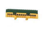 Ochranný pásek 15-mod. ZPI 15x16mm2 IP20 ž/z F-elektro