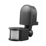 Senzor pohybu PIR 1200W 180° černý IP44