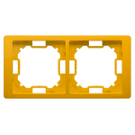 Rámeček 2-násobný Neos univerzální vertikální a svislé slunečný Kontakt Simon Basic BMRC2/034