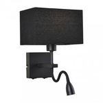 Nástěnné svítidlo Norte LED 3000K černé WL-1122-2-BL-BM-RC-BL