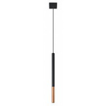 MOZAICA 1 závěsná lampa G9 černá/měděná. 40W IP20 SL.0888 Sollux