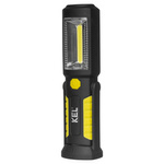 Dobíjecí dílenská svítilna (3,7 V 800 mAh-Li) s háčkem, magnetem 2W COB LED/3 LED