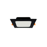 Vestavné LED downlight svítidlo ALEXIS-SQ 9W 780lm IP20 CCT čtvercové černé | HOROZ