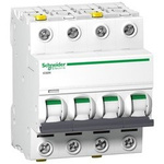 Nadproudový jistič iC60N-C10-4 C 10A 4-pólový A9F04410 Schneider Electric