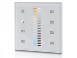 Nástěnný panel DALI CCT DT6 s napájením 230 V