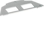 Montážní deska 2xRJ typ 05 Velký klíčový kámen/ AMP 20.1x14.8 tehalit.VE-EE Hager BSM052