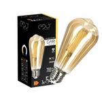 DARI LED žárovka dekorativní 7W, E27, 3000K, 710lm, 230V, GOLD ST64, EDO777624 EDO Solutions