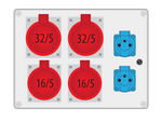 Rozváděč R-BOX 300 2x32A/5P, 2x16A/5P, 2x250V B.18.354 Pawbol