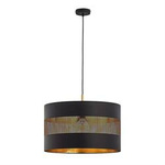 Závěsná lampa TAGO černá, zlatá E27 60W 3211 TK Lighting