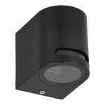 VIRA 1 GU10 černobílá IP54 EDO777374 Edo Solutions Garden Line fasádní nástěnné svítidlo