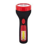 TRAPER LED dobíjecí svítilna 1W + 3W IP44 červená černá Struhm