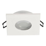 OPIL SQ White, GU10/GX5.3, IP44, vestavné svítidlo do koupelny, čtvercové, bílé, EDO777336 EDO Solutions