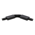 Flexibilní konektor pro kolejnici, flexibilní MEVA PRO Flex Connector-A Black, černý EDO777529 Edo Solutions