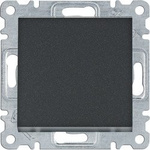 Křížový spínač, černý WL0033 Lumina Hager