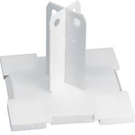 Základna / šablona pro bednicí systém 350x350mm PP tehalit.UK Hager SEGT350