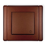 Vypínač tlačítkový světlo, Karlik Flexi, 9FWP-5