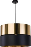 Závěsná lampa HILTON černá, zlatá E27 60W 4346 TK Lighting