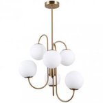 Závěsná lampa Gela G9 5W zlatá šampaňská PND-5500-6-HBR