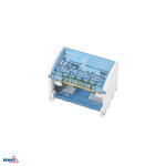 Spínací blok 14 svorek 2x7 (5x5,3 mm + 2x7,5 mm) Bemko
