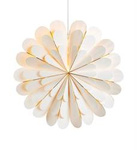 MARIGOLD 45cm závěsná lampa Star E14 bílá