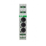 Kontrolka 3x zelená 3×230V+N LK-BZ-3 G F&F