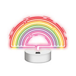 Neonová LED duhová vícebarevná stojanová lampa NNE09 Neolia T-90831 PLASTROL