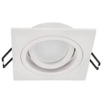 Zapuštěné stropní bodové svítidlo TULID SQ White IP20 čtvercová bílá EDO777327 EDO Solutions