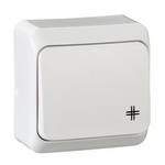 Křížový nástěnný vypínač bílá Prima Schneider Electric WDE001070