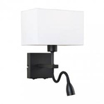 Nástěnná lampa Norte LED 3000K bílá WL-1122-2-BL-BM-RC-WH