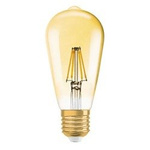 LED žárovka VINTAGE EDITION 1906 EDISON GOLD 22 2,5W 2500K E27 Osram