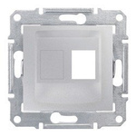 deska do 1xRJ45: AMP, MOLEX hliník Sedna SDN4300660 Schneider Electric