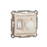 Termostat / regulátor teploty se zabudovaným čidlem, béžový IP20 SDD112506 Sedna Design  Schneider Electric