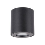 ZORBA DWL GU10 BLACK hermetické stropní svítidlo IP54 černé Struhm 03955