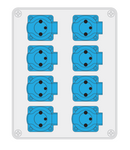 Rozváděč R-BOX 240 8x250V B.1605 Pawbol