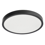 Plafond PERETI 18W černý kroužek 29,5cm, 4000K neutrální barva, 1800lm, IP44, 220-240V EDO777609 EDO Solutions