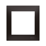 Kontakt Simon 54 Premium Antracit Rámeček 1-násobný univerzální pro sádrokartonové krabice IP20/IP44, DRK1/48