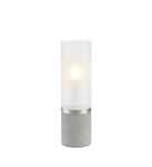 E27 trubicová stolní lampa MOLO 1L 30cm 1x40W IP20 šedá 108594 Markslojd