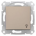 Tlačítko "světlo" saténová Sedna SDN0900168 Schneider Electric